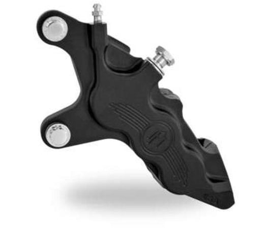 Performance Machine Frt 6 Pistn Diff Bore Caliper - Black Ops