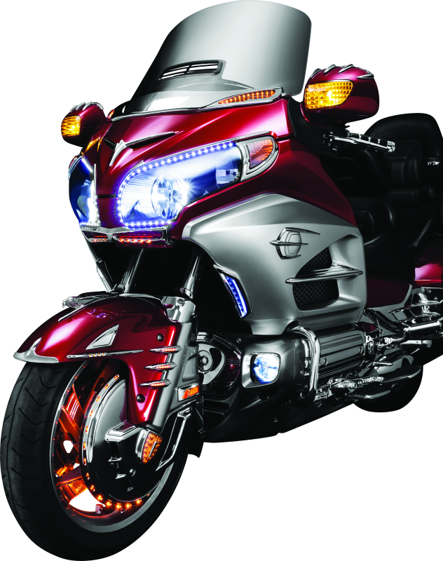 Kuryakyn Deco Eagle Fender Ornament 01-22 Honda GL1800 Chrome