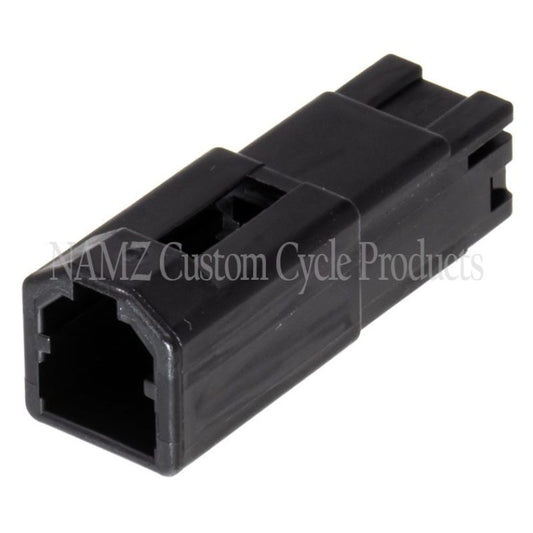 NAMZ AMP 040 Series 2-Position Male Wire Cap Housing Connector (HD 72902-01BK)