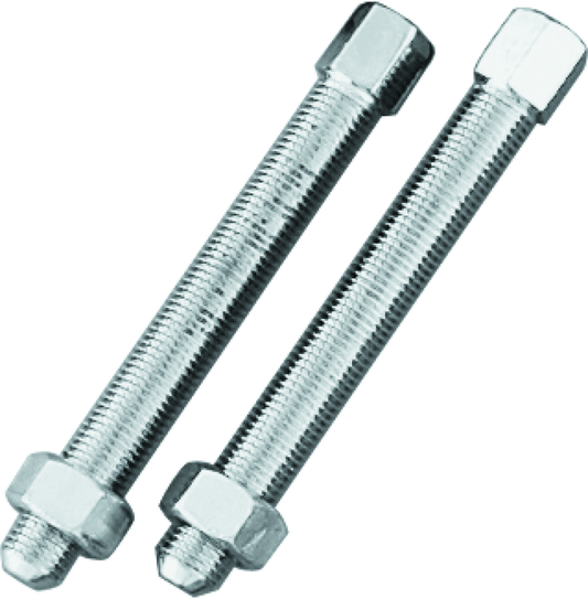 Bikers Choice 37-72 Big Twin Chrome Axle Adjusters Replaces H-D 41576-36 Pr