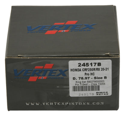 Vertex Piston 20-21 Honda CRF 250 R 250cc Forged High Compression Piston Kit
