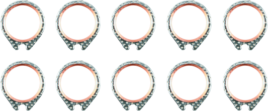 Twin Power 66-84 Shovelhead Big Twin Exhaust Gaskets Replaces 65834-68 Pr