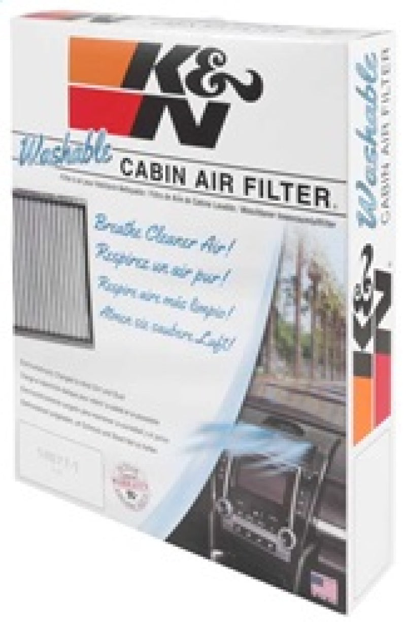 K&N 2018 Jeep Wrangler JL 2.0L/3.6L Cabin Air Filter - 2 Per Box