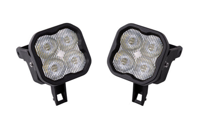 Diode Dynamics SS3 Type SDX LED Fog Light Kit Sport - White SAE Fog