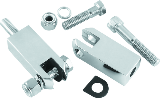 Bikers Choice 83-03 Sportster Chrome Passenger Peg Mount Kit Replaces H-D 50610-80T
