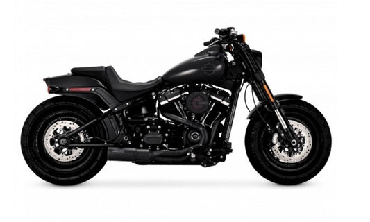 Vance & Hines HD Softail Fat Bob 18-22 HO 2-1 Black PCX Full System Exhaust