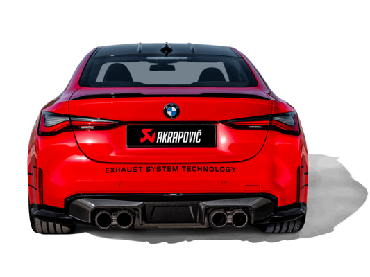 Akrapovic 21-22 BMW M3 (G80) / M4 (G82, G83) Rear Carbon Fiber Diffuser - High Gloss Black