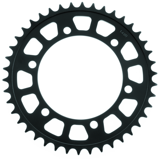 BikeMaster Kawasaki Rear Steel Sprocket 520 42T - Black