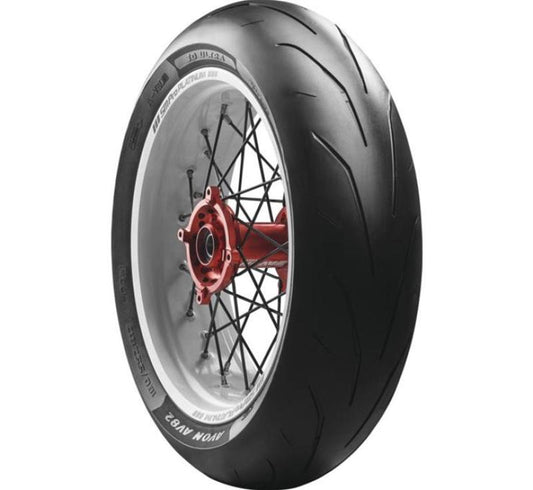 Avon 3D Ultra Evo Slick Tire - 180/60R17