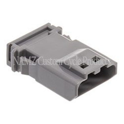 NAMZ JAE MX-1900 4-Position Male Gray Pin Housing (HD 69201180)