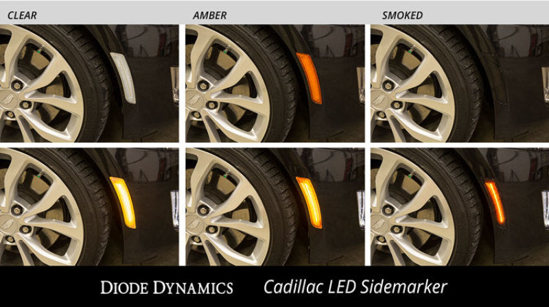 Diode Dynamics 14-19 Cadillac ATS Cadillac ATS LED Sidemarkers (Pair) - Amber