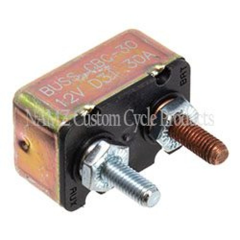 NAMZ Universal 30-AMP Circuit Breaker 10/32in. Studs - Single (OEM 74599-77B)