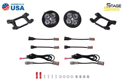 Diode Dynamics SS3 Sport Type M Kit - White SAE Fog