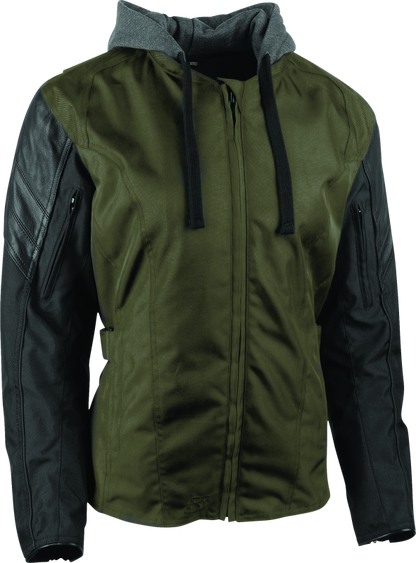 Speed and Strength Double Take Jacket Olive/Black Womens - XS