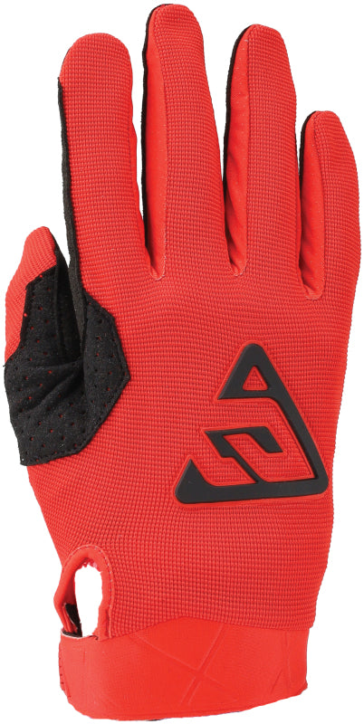 Answer 25 Peak Gloves Red/Black Youth - XL