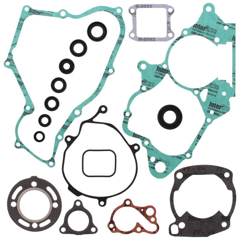 Vertex Gaskets 86-91 Honda CR80R Complete Gasket Kit w/ Oil Seals