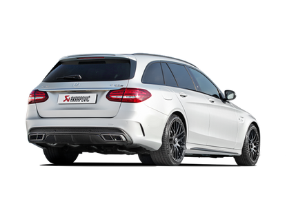 Akrapovic 15-17 AMG C63 Estate Evolution Line Cat Back (Titanium) w/ Carbon Tips (Req. Link Pipe)