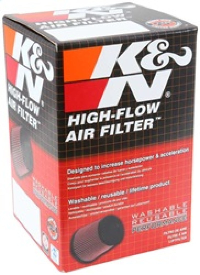 K&N Custom Racing Assembly Bolt On Oval 6-8 Air Filter 2.188in Height 5.125 ID 3.156in Flange