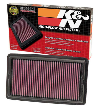 K&N Replacement Panel Air Filter for 2014-2015 Acura MDX 3.5L V6