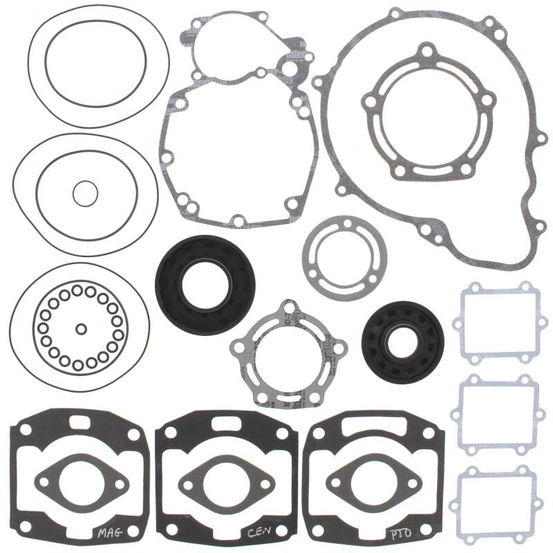 Vertex Gaskets 95-96 Arctic Cat Tigershark 900 Complete Gasket Kit w/ Oil Seals