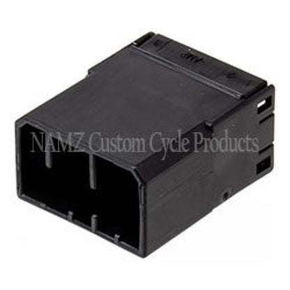 NAMZ AMP Multilock 8-Position Male Wire Cap Housing (HD 73108-96BK)