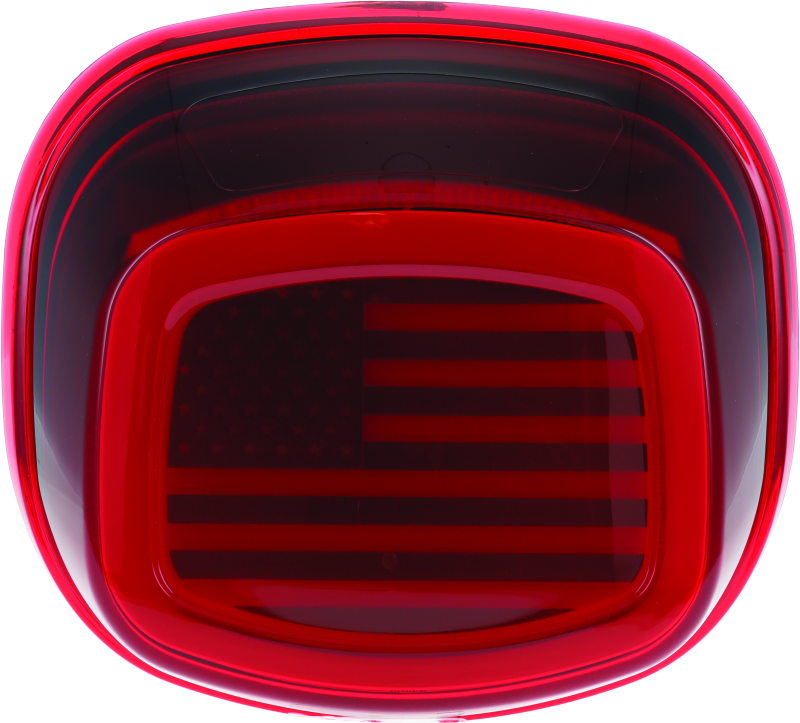 Kuryakyn Freedom Taillight Red Lens Without License Light