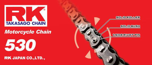 RK Chain RK-M 530-112L - Natural