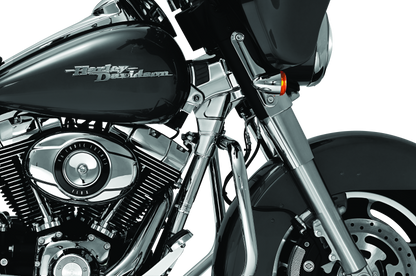 Kuryakyn Neck Cover For 09-13 Touring Models Chrome