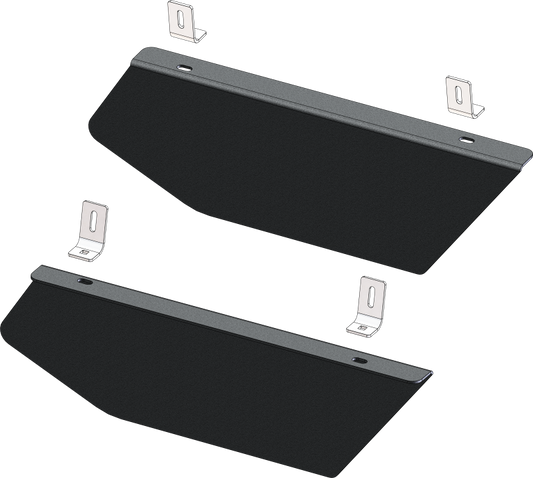 KFI 20-23 Honda Talon1000-4 Rear Lower Door Panel Kit Black