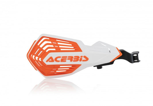 Acerbis 21-23 GasGas/ 14-23 Husq/ 14-23 KTM / 18-23 Sherco K-Future Handguard - White/Orange