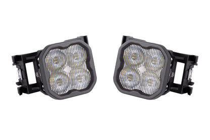 Diode Dynamics SS3 Type X LED Fog Light Kit - White SAE Fog Sport