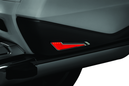 Kuryakyn Omni L.E.D. Side Saddlebag Inserts 18-20 GL1800 Satin Black
