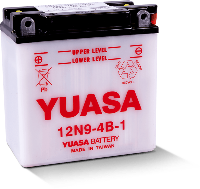 Yuasa 12N9-4B-1 Conventional 12 Volt Battery