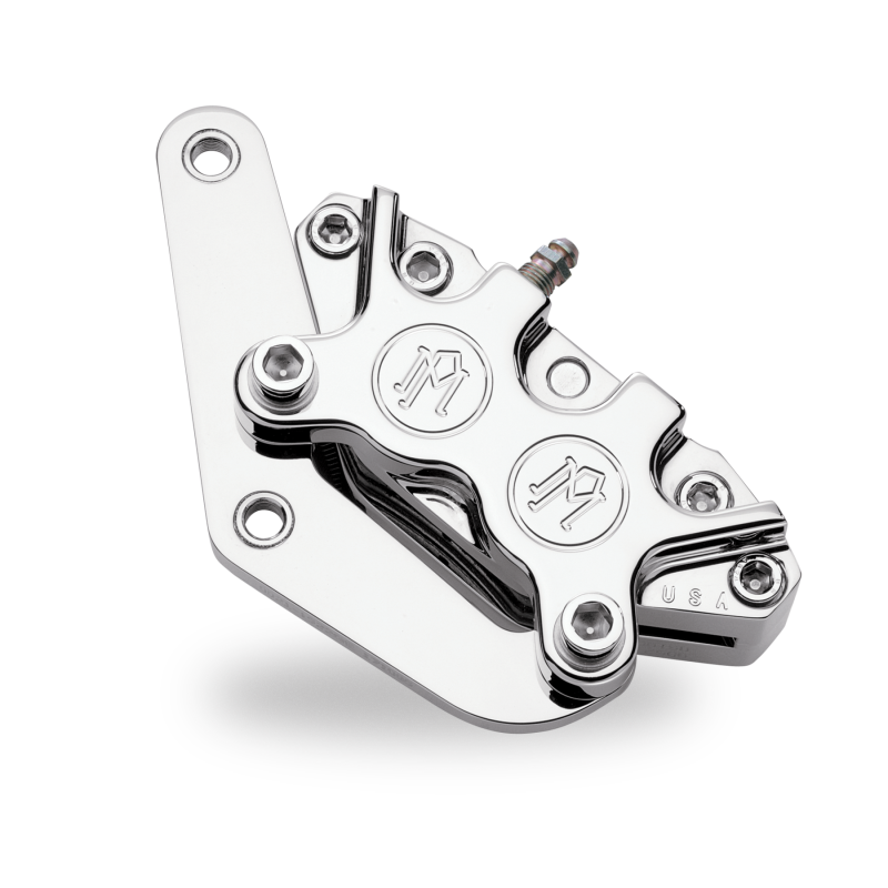 Performance Machine Front Single Brake-Chrome - Chrome