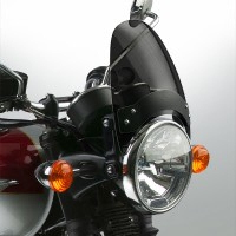 National Cycle Flyscreen Headlight Mount-Chrome Dark Tint