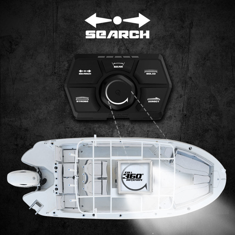 XK Glow SAR360 Light Bar Kit Emergency Search and Rescue Light System White (4) 20In