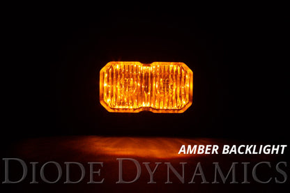 Diode Dynamics Stage Series 2 In LED Pod Sport - Yellow Spot Standard ABL Each