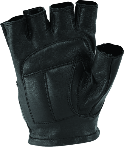 River Road Diamond Shorty Gloves Black Womens - Small