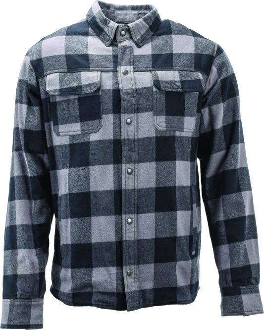 River Road Vise Flannel Moto Shirt - Small