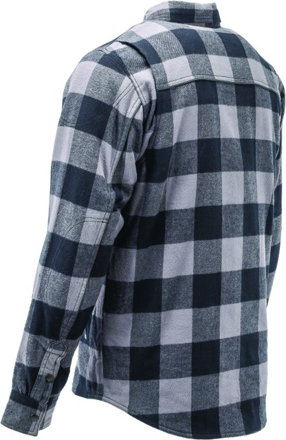 River Road Vise Flannel Moto Shirt - Large