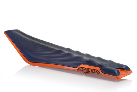 Acerbis 19-22 KTM 125-500 SX/ SX-F/ XC-F/ XC/ XCF-W/ EXC/ EXC-F X-Seat Soft - Lite Blue/Orange