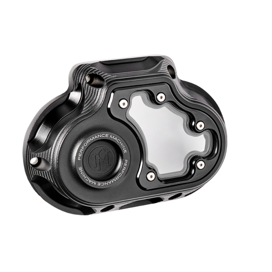 Performance Machine  Vision Clutch Cover W/Bezel - Black Ops