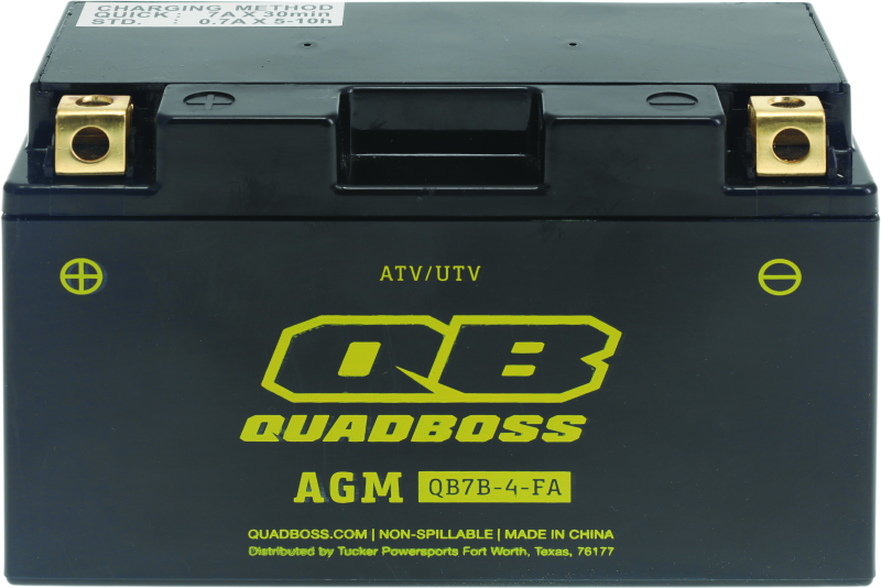 QuadBoss 08-15 Can-Am DS 450 X Maintenance-Free AGM Battery