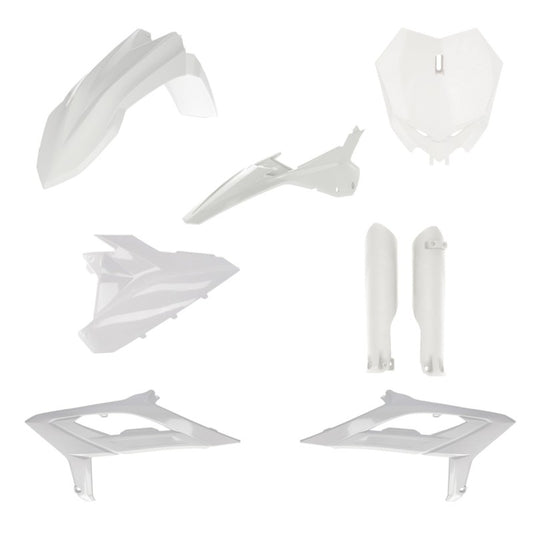 Acerbis 2023 Beta RX300/450 Full Plastic Kit - White