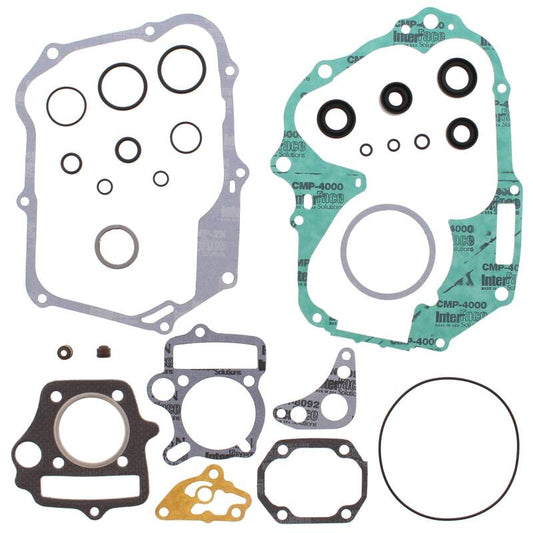 Vertex Gaskets 04-12 Honda CRF70F Complete Gasket Kit w/ Oil Seals