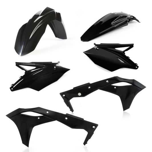 Acerbis 2017 Kawasaki KX250F Plastic Kit - Black