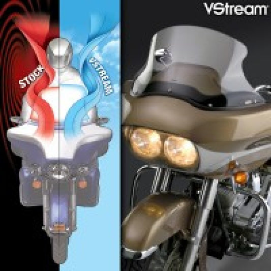 National Cycle 98-13 HD FLTR/X RoadGlide/FLTRU/FLTRUSE RoadGlide Ultra VS Mid/Std. Windshield-Tint