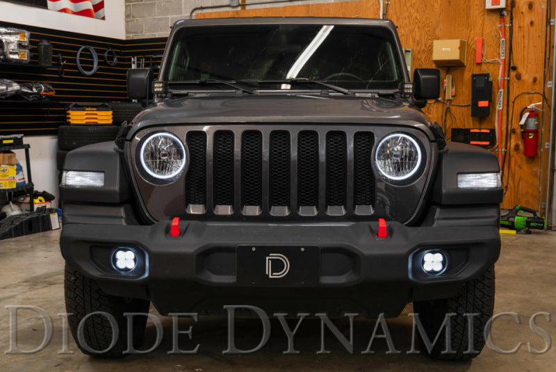 Diode Dynamics SS3 Type MS LED Fog Light Kit Sport - White SAE Driving