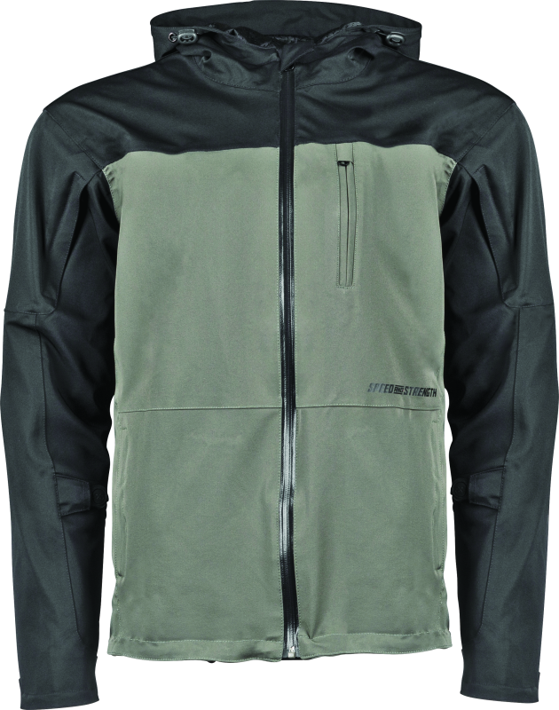 Speed and Strength Fame and Fortune Jacket Black/Olive - 2XL