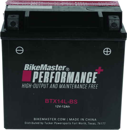 BikeMaster BTX14L-BS Battery